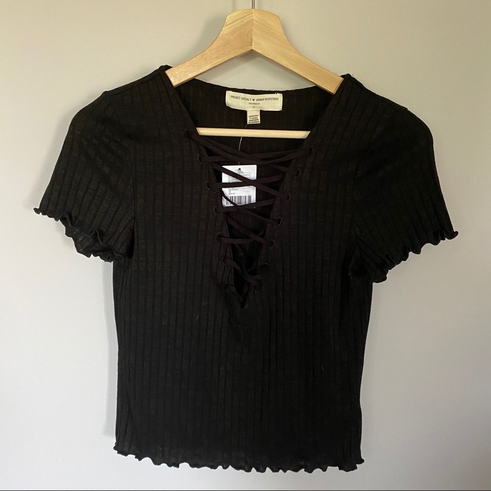 BOGO 1/2 OFF! NWT UO lace up top